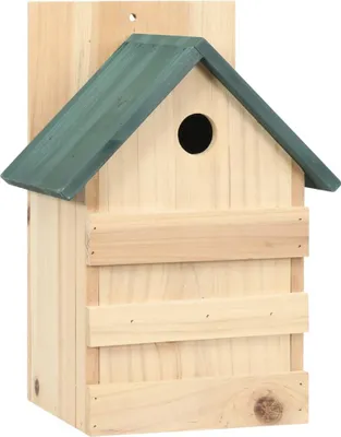 Obrázek produktu pro vidaXL Ptačí budky 4 ks 23x19x33 cm jedlové dřevo