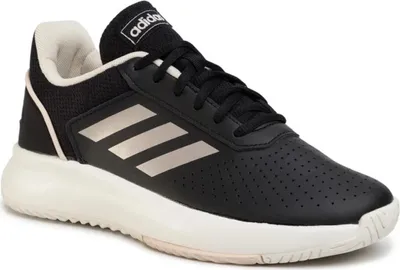Produktbild von ADIDAS COURTSMASH Damen Sportschuhe EG4204 - schwarz r. 38 ⅔