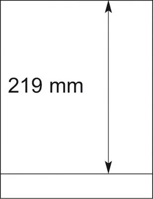 Produktbild von Lindner 802110P T-Blanko-Blätter - 10er-Packung