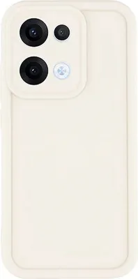 Productafbeelding van Hoesje voor Oppo Reno13 - Achterkant van Phonesta, geribbeld siliconenmateriaal - Beige