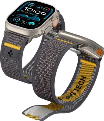 Zdjęcie produktu dla Spigen Athlex Air Apple Watch 6/7/8/9/10/SE/Ultra 1/2 44/45/46/49mm Active Grey