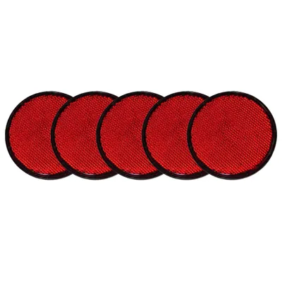 Produktbild von Reflektor | Radex 601 | Rund | M5 Schraube | Rot | Ø60mm | 5 Stück