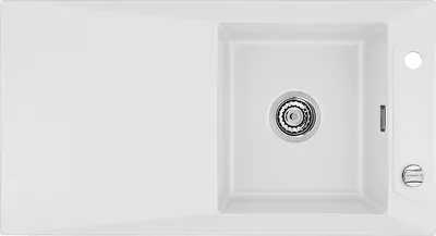 Produktbild von Spüle KeraDomo SIRO 90 SATIN mit Excenterbedienung