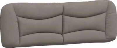 Produktbild von vidaXL Kopfteil-Kissen "Hvar" Taupe 160 cm Stoff