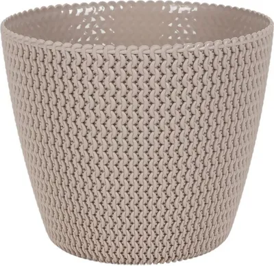 Produktbild von Übertopf Splofy Mocca Blumenkübel Pflanzenbox Kräutergefäß Garten Dekoration