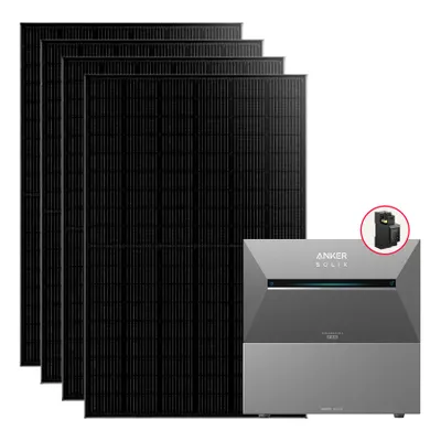 Produktbild von 1820W Balkonkraftwerke Anker Solarbank E2700 3 Pro mit smart meter und 1 BP2700 Erweiterungsbatterie