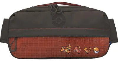 Produktbild von Hori NSX-190E, Beuteltasche, Nintendo, Schwarz, Rot, Textil, Nintendo Switch 2, Nintendo Switch, Reißverschluss