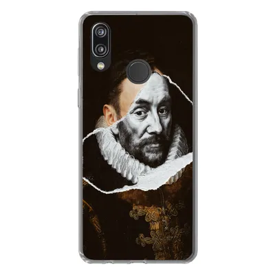 Produktbild von MuchoWow® Handyhülle Schutzhülle Hülle für Huawei P20 Lite (2020) Wilhelm von Oranien - Alte Meister - Adriaen Thomasz Silikon Softcase Handy Hülle - Kartenhalter