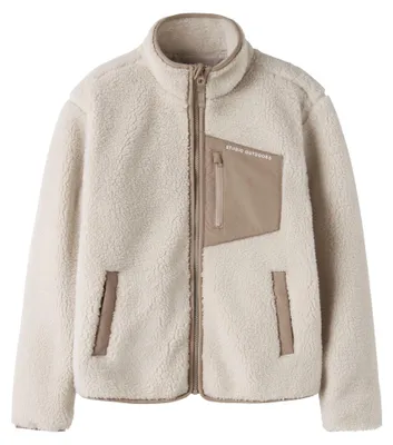 Produktbild von Name IT Unisex Kinder Nknmattia Sherpa Jacket Pb1, Moonbeam, Numeric_146