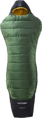 Produktbild von Nordisk Gormsson +4ºc Schlafsack Grün Extra Long / Left Zipper Grün Extra Long