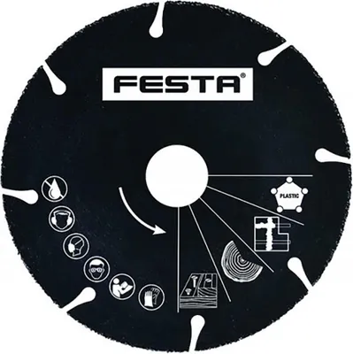Obrázek produktu pro Kotouč řezný univerzální karbidový Ø 230 x 1,5 x 22,2 mm, FESTA