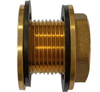 Produktbild von Varile Tankdurchführung Gewindefitting aus Messing Größe 1/2"