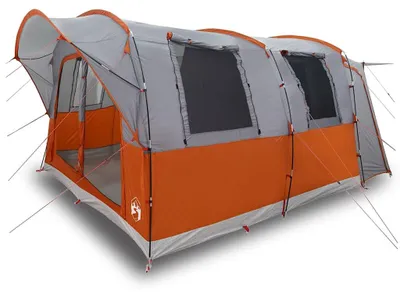 Immagine prodotto di vidaXL Tenda per auto 4 persone Grigio e arancione Impermeabile