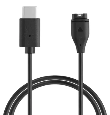 Obrázok produktu pre Nabíjací kábel kwmobile pre inteligentné hodinky Garmin Instinct 2 Solar / Instinct 2 / 2X / 2S / Crossover / Tide – USB nabíjací kábel pre inteligentné hodinky