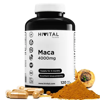 Zdjęcie produktu dla Maca peruwiańska, 4000 mg | 120 wegańskich kapsułek