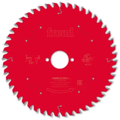 Image de Lame pour scie circulaire portative FREUD - Ø190 2,4/1,6 AL30 Z48 BA 10° - F03FS09719 -FR13W008H