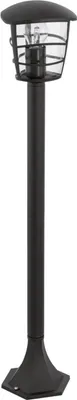 Image de Eglo 93408 Aloria Lampadaire extérieur noir clair