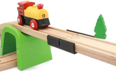 Productafbeelding van Vier Houten Brugverbindingen voor Houten Treinbanen