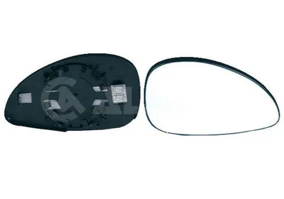Produktbild von ALKAR Spiegelglas Außenspiegel Rechts für CITROËN C4 I (LC) Beheizbar 6422855