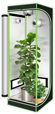 Productafbeelding van Growtent 60 x 60 x 180 cm voor Binnengebruik