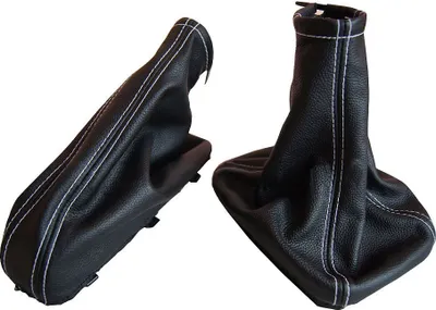 Produktbild von Schaltsack + Handbremssack passend für Opel Signum Bj. 2002-2008 weiße Naht Neu
