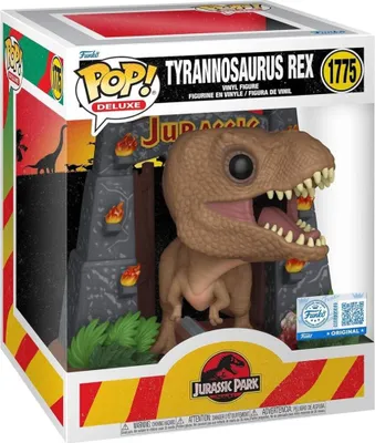 Obrázek produktu pro Funko Pop! Deluxe Tyrannosaurus Rex Jurassic Park - Figurky Exkluzivní