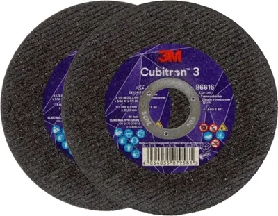 Produktbild von 3M Cubitron 3 Trennscheibe, 115 × 1 mm, 2 Stück, 86616