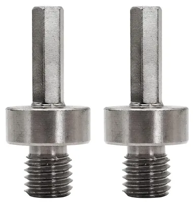 Zdjęcie produktu dla Adapter do wiertła korbowego, gwint M14 do nasady 3/8" (2 sztuki)