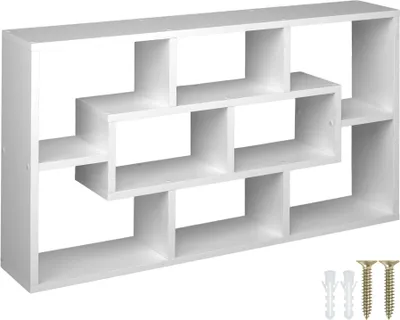Immagine prodotto di tectake® Cassandra scaffale a parete 85 x 48 x 16 cm