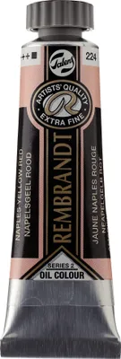 Image de Rembrandt peinture à l'huile en tube 15 ml, Naples jaune rouge 224