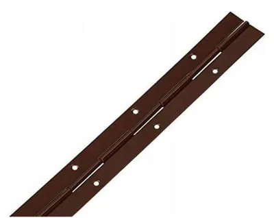 Productafbeelding van KOTARBAU Set van 10 staafscharnieren Pianoband 1000 / 31mm Bruin Deelbaar/Snijbaar Scharnier Kortbaar Stabiel Lasband Scharnierband Meubelscharnier