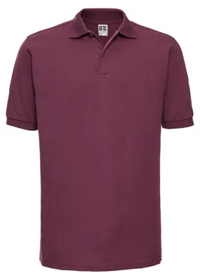 Productafbeelding van Russell - Herenpolo, duurzaam, polyester-katoenmix LT5327 (maat XS) (bordeauxrood)