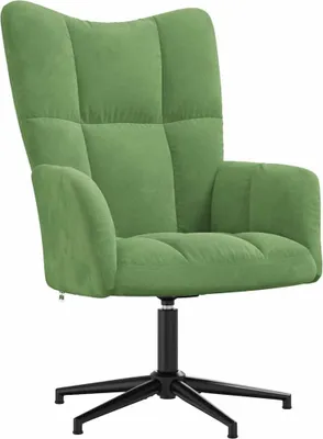 Obrázok produktu pre vidaXL Relaxačné kreslo Light Green Velvet