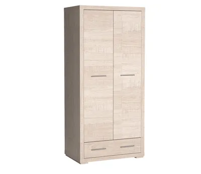 Produktbild von Geräumiger TRIXA Kleiderschrank – Breite 54 cm, Santana-Eiche