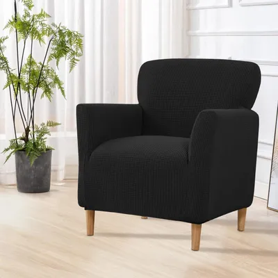 Produktbild von Sesselüberwurf Stretch Schwarz