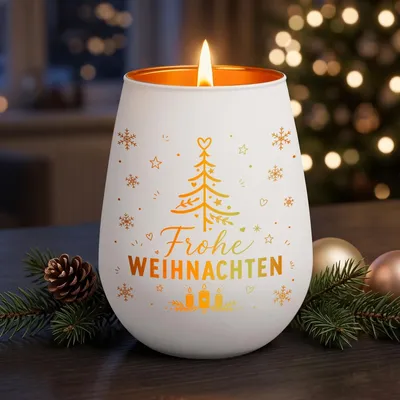 Produktbild von Schwarze Trauerkerze mit Gravur zur Erinnerung