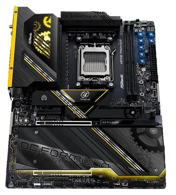 Obrázek produktu pro Asrock X870E Taichi OCF, AMD, Zásuvka AM5, AMD Ryzen 7000 Series, AMD Ryzen 8000 Series, AMD Ryzen 9000 Series, DDR5-SDRAM, 128 GB, DIMM