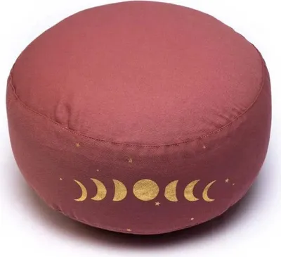 Obrázok produktu pre Meditačný vankúšik Moon Phases organická bavlna (ocs) - 33x17cm; ± 2300 g