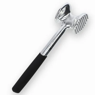 Zdjęcie produktu dla KADAX Tłuczek Do mięsa młotek Dwustronny metalowy Rozbijak Kotletów Solidny