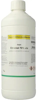 Produktbild von Orphi Ethanol 70% V/V 5% Methanol (1000 ml)