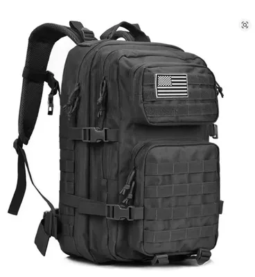 Produktbild von 45L Tactical Rucksack Herren Reise Rucksack mit großem Fassungsvermögen Herren Wasserdicht Outdoor Sport Multifunktionale Taschen