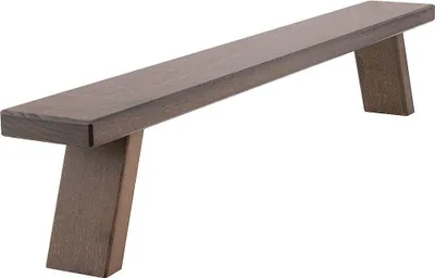 Produktbild von Schwibbogenbank braun (60x11x7,5cm) von Weigla Holzkunst