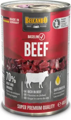 Obrázok produktu pre Belcando Baseline konz. Beef - Hovädzie 400 g