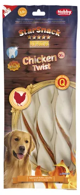Produktbild von Nobby STARSNACK BBQ Chicken Twist : 240g Inhalt: 240g