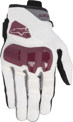 Obrázek produktu pro rukavice CHROME V2, ALPINESTARS, dámské (bílá offwhite/purpurová, vel. S)
