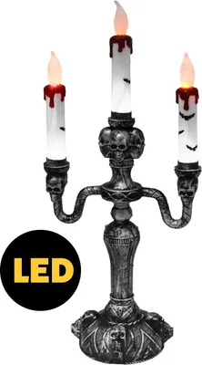Produktbild von Gothic LED Kerzenständer - Halloween deko