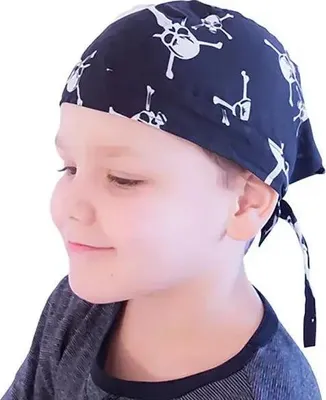 Produktbild von Bandana Totenkopf - Piratenkopftuch