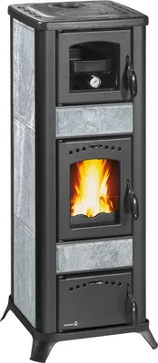 Produktbild von Wamsler Romantik Kaminofen Naturstein mit Backfach
