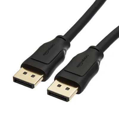 Image de A. Câble DisplayPort vers DisplayPort 1.4, offrant une résolution vidéo de :