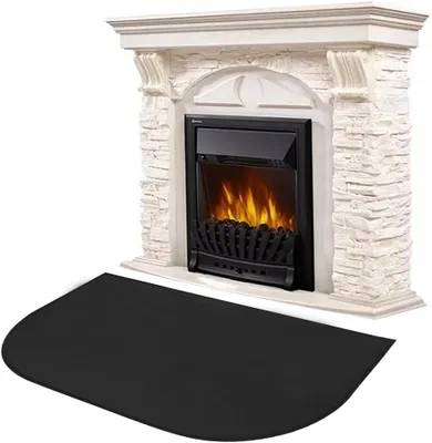 Produktbild von Grill- und Hitzematte, brandhemmend, 102 x 50 cm, für Kamin und Barbecue